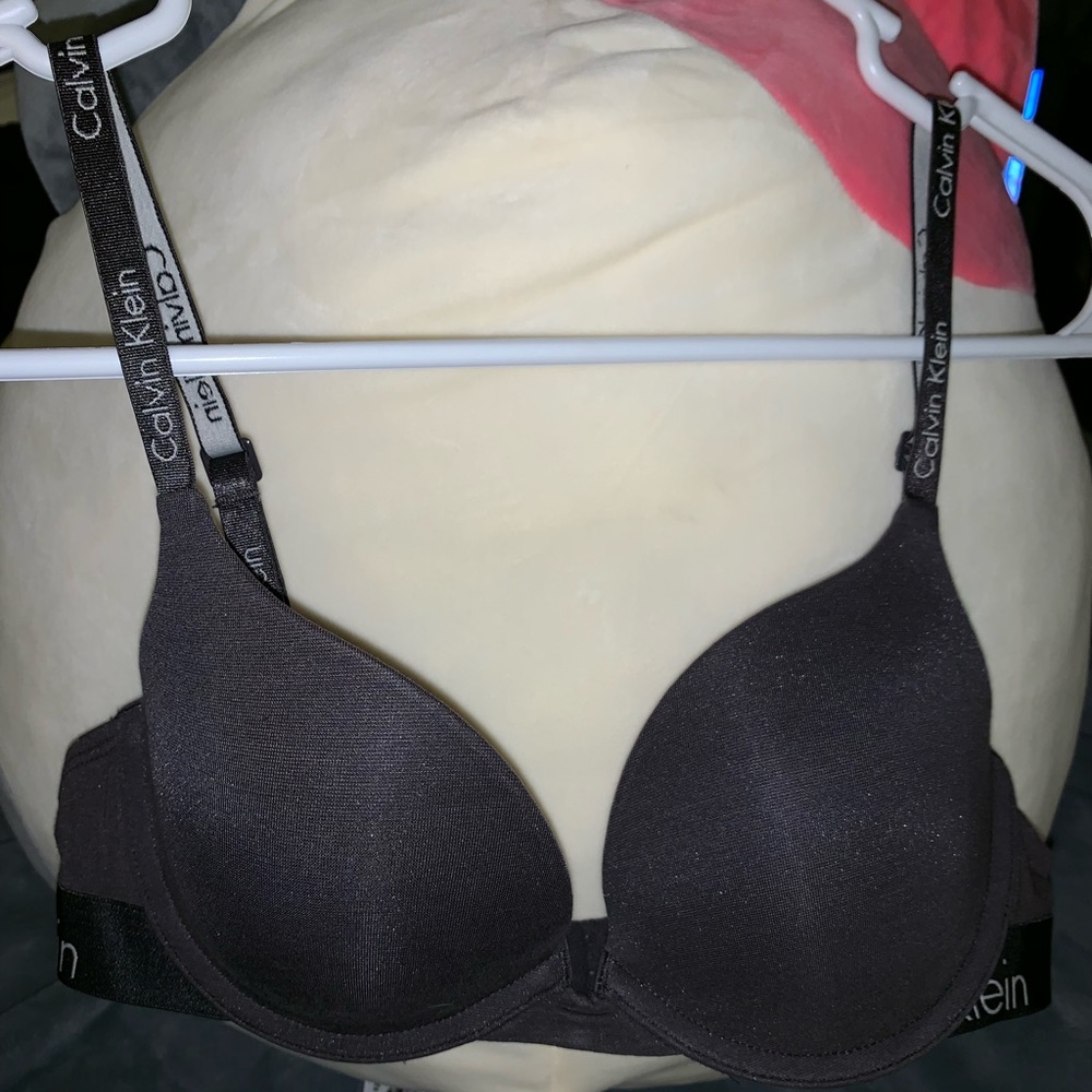 Grey Calvin Klein bra